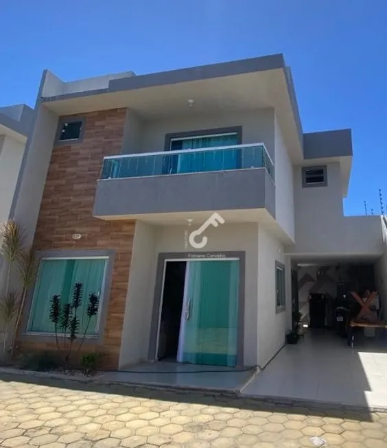 Foto 1 de Casa de Condomínio com 3 Quartos à venda, 146m² em  Parque Jockey Clube, Lauro de Freitas