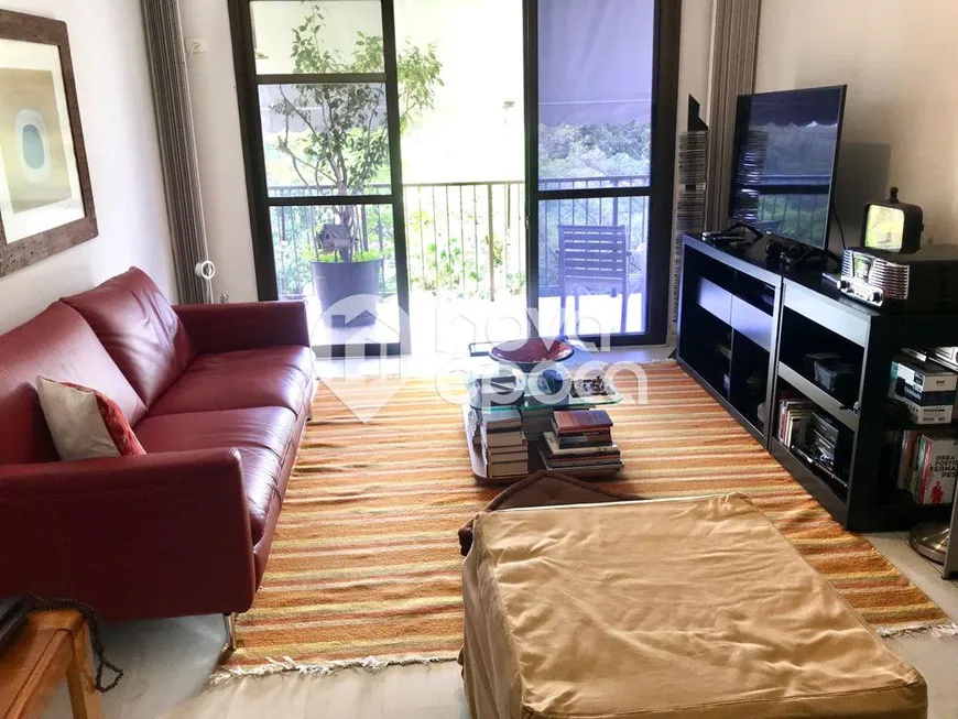 Foto 1 de Apartamento com 1 Quarto à venda, 78m² em Lagoa, Rio de Janeiro