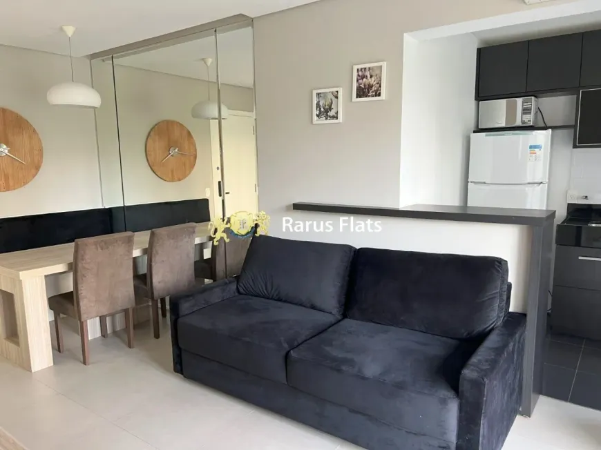 Foto 1 de Flat com 1 Quarto para alugar, 48m² em Vila Nova Conceição, São Paulo