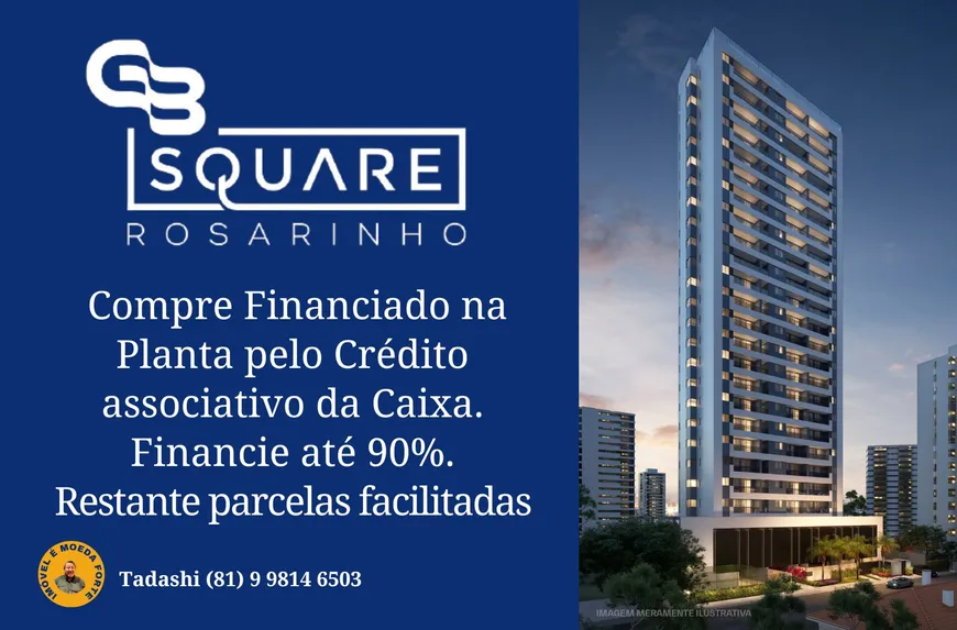 Foto 1 de Apartamento com 3 Quartos à venda, 82m² em Rosarinho, Recife