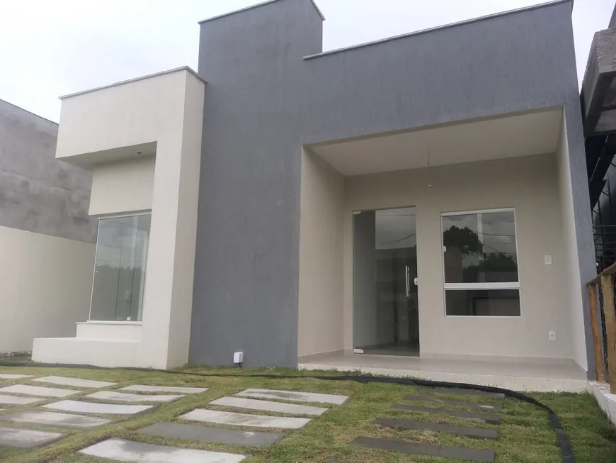 Foto 1 de Casa de Condomínio com 3 Quartos à venda, 82m² em Abrantes, Camaçari