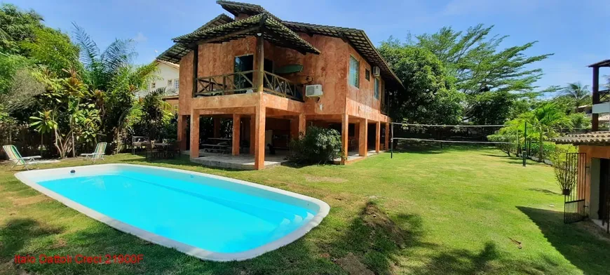 Foto 1 de Casa de Condomínio com 4 Quartos à venda, 286m² em Busca-Vida, Camaçari