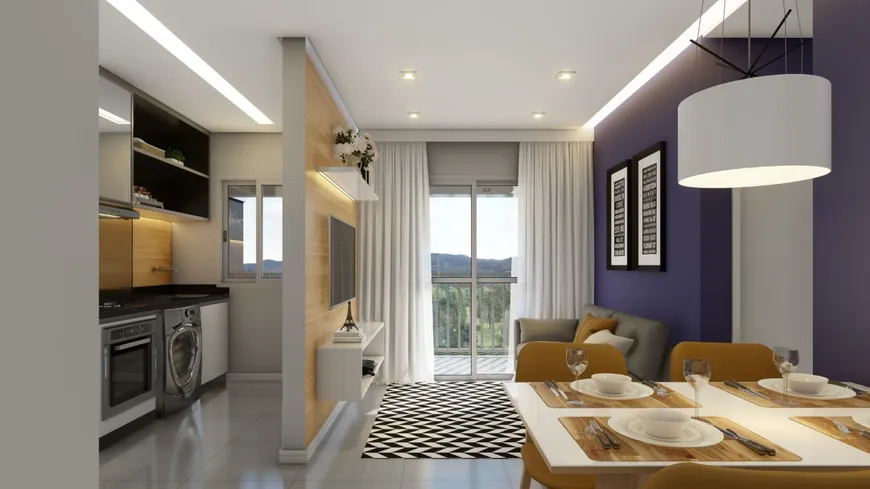 Foto 1 de Apartamento com 2 Quartos à venda, 60m² em Granja Viana, Cotia