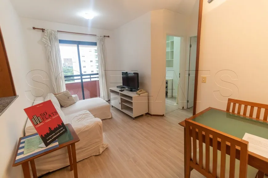 Foto 1 de Flat com 2 Quartos para alugar, 54m² em Brooklin, São Paulo