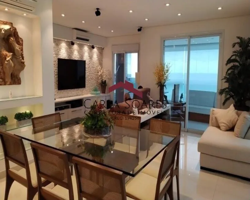 Foto 1 de Apartamento com 4 Quartos para venda ou aluguel, 180m² em Jardim Belmar , Guarujá