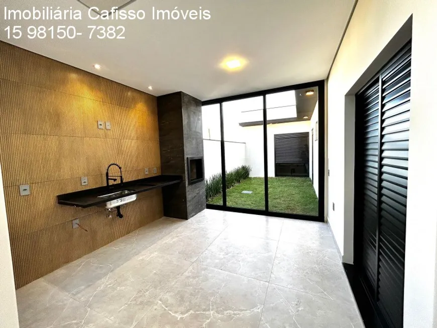 Foto 1 de Casa de Condomínio com 3 Quartos à venda, 133m² em Wanel Ville, Sorocaba