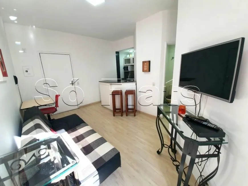 Foto 1 de Flat com 1 Quarto à venda, 35m² em Jardim Paulista, São Paulo