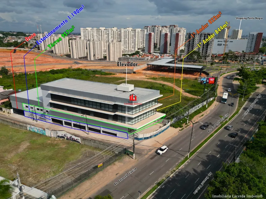 Foto 1 de Prédio Comercial para alugar, 3882m² em Ponta Negra, Manaus