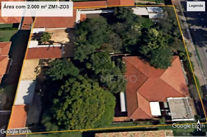 Foto 1 de Lote/Terreno à venda, 2000m² em Mansões Santo Antônio, Campinas