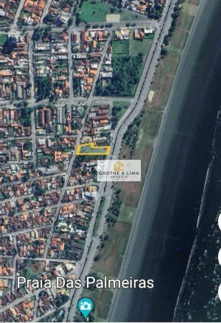 Foto 1 de Lote/Terreno à venda, 2000m² em Praia Das Palmeiras, Caraguatatuba