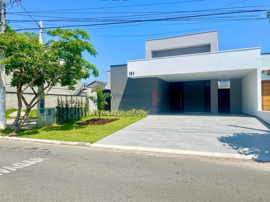 Foto 1 de Casa de Condomínio com 3 Quartos à venda, 180m² em Loteamento Residencial Campos do Conde II, Tremembé