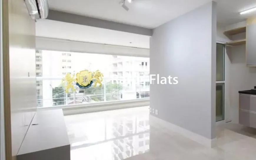 Foto 1 de Flat com 1 Quarto à venda, 45m² em Moema, São Paulo