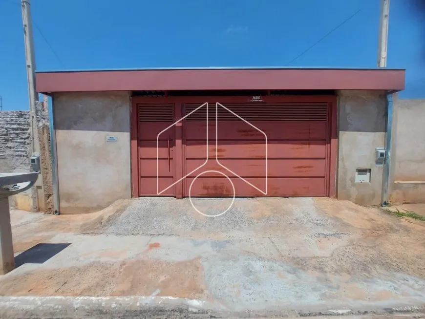 Foto 1 de Casa com 2 Quartos à venda, 45m² em Residencial Professor Luiz Rossi Padre Nobrega, Marília