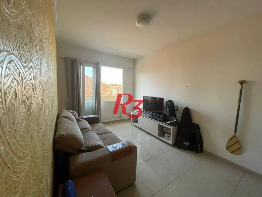 Foto 1 de Apartamento com 1 Quarto à venda, 53m² em Campo Grande, Santos