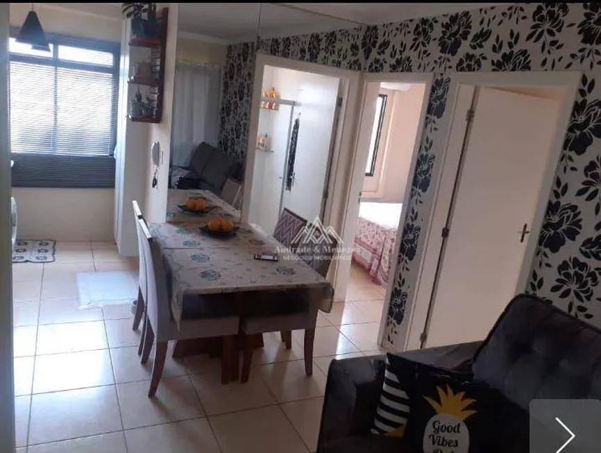 Foto 1 de Apartamento com 2 Quartos à venda, 42m² em Recanto das Palmeiras, Ribeirão Preto