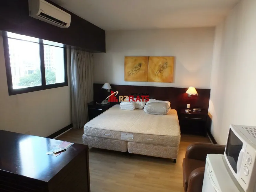 Foto 1 de Flat com 1 Quarto para alugar, 29m² em Brooklin, São Paulo