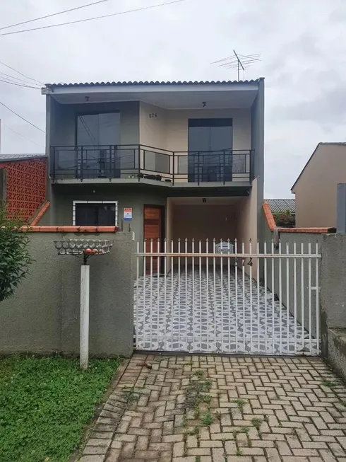 Foto 1 de Sobrado com 4 Quartos à venda, 137m² em Fazenda Velha, Araucária