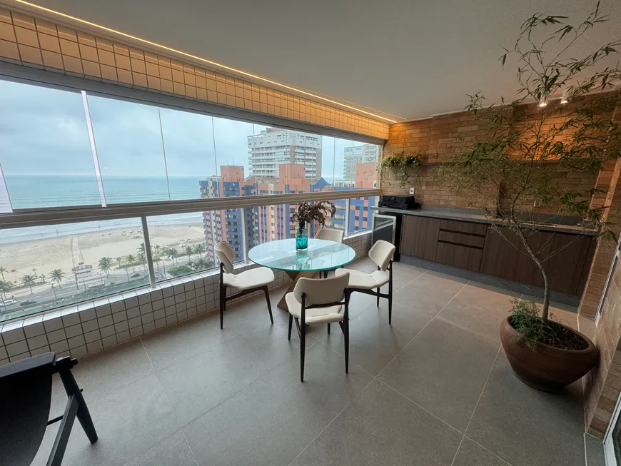 Foto 1 de Apartamento com 3 Quartos à venda, 126m² em Aviação, Praia Grande