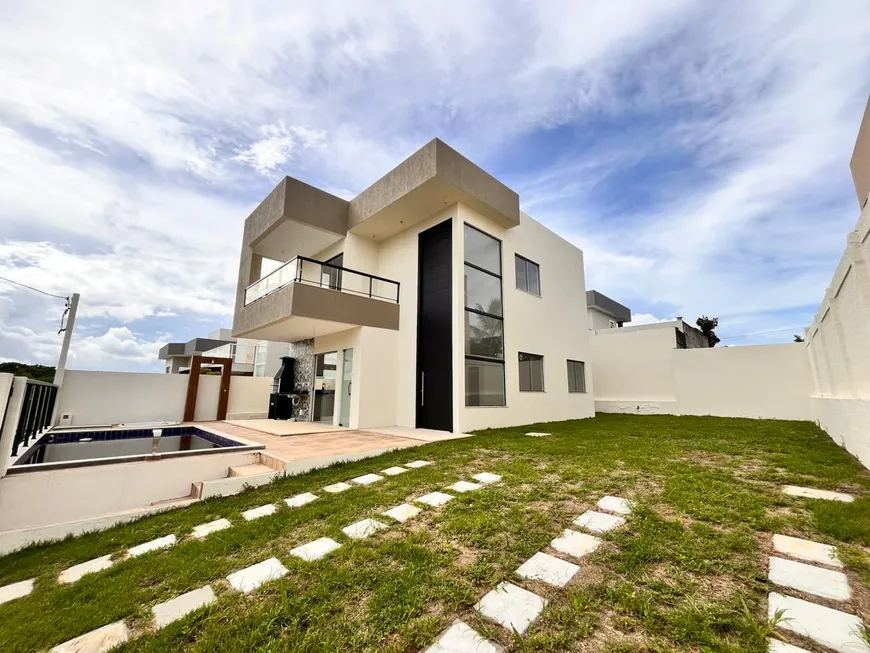 Foto 1 de Casa de Condomínio com 4 Quartos à venda, 182m² em Caixa D Agua, Lauro de Freitas