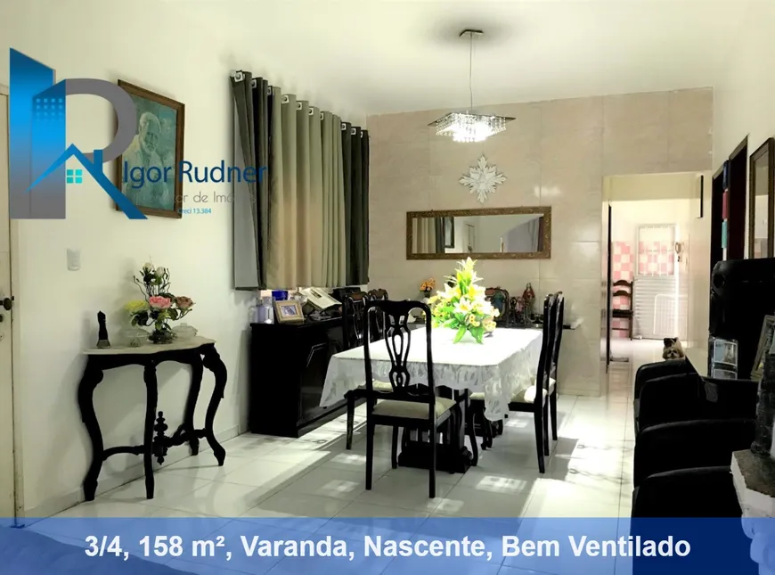 Foto 1 de Apartamento com 3 Quartos à venda, 158m² em Caixa D´Água, Salvador