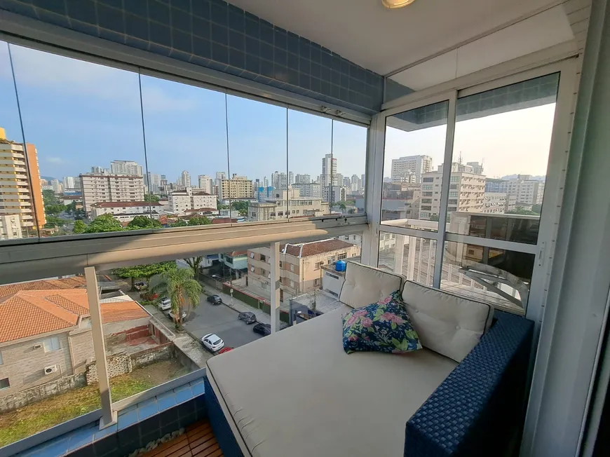 Foto 1 de Apartamento com 1 Quarto à venda, 59m² em Boqueirão, Santos