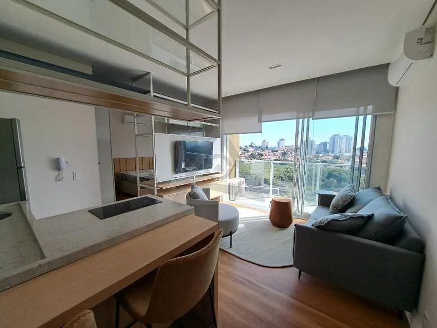 Foto 1 de Apartamento com 1 Quarto para alugar, 38m² em Cambuí, Campinas