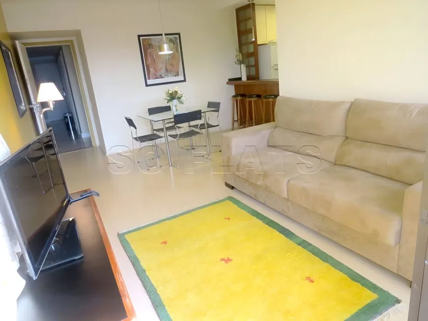 Foto 1 de Flat com 2 Quartos à venda, 62m² em Cerqueira César, São Paulo