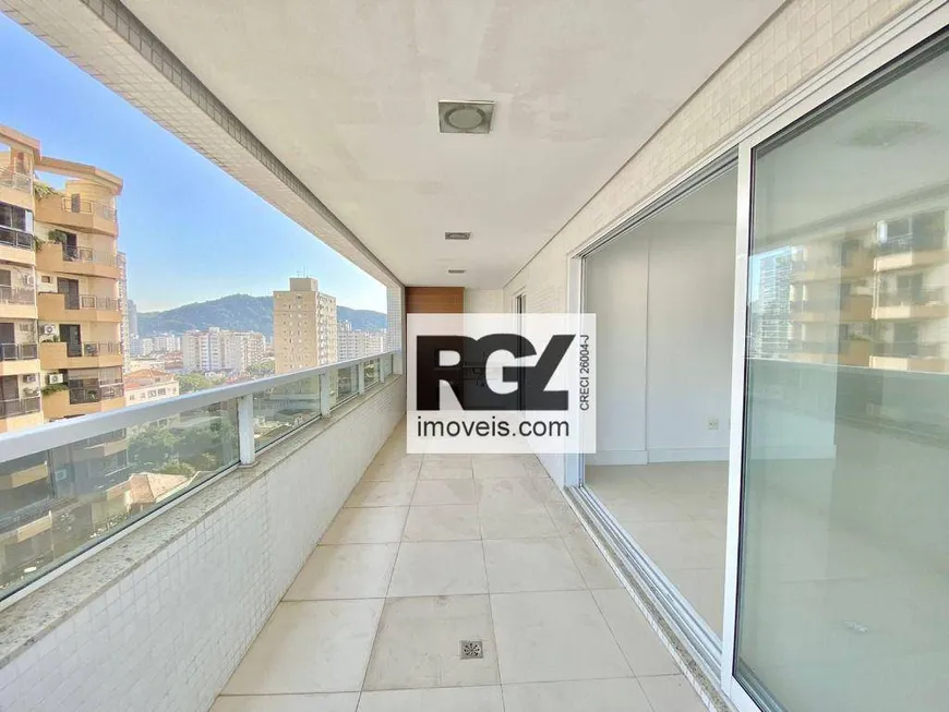 Foto 1 de Apartamento com 4 Quartos para venda ou aluguel, 230m² em Gonzaga, Santos