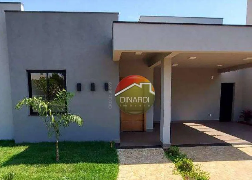 Foto 1 de Casa de Condomínio com 3 Quartos à venda, 157m² em Bonfim Paulista, Ribeirão Preto