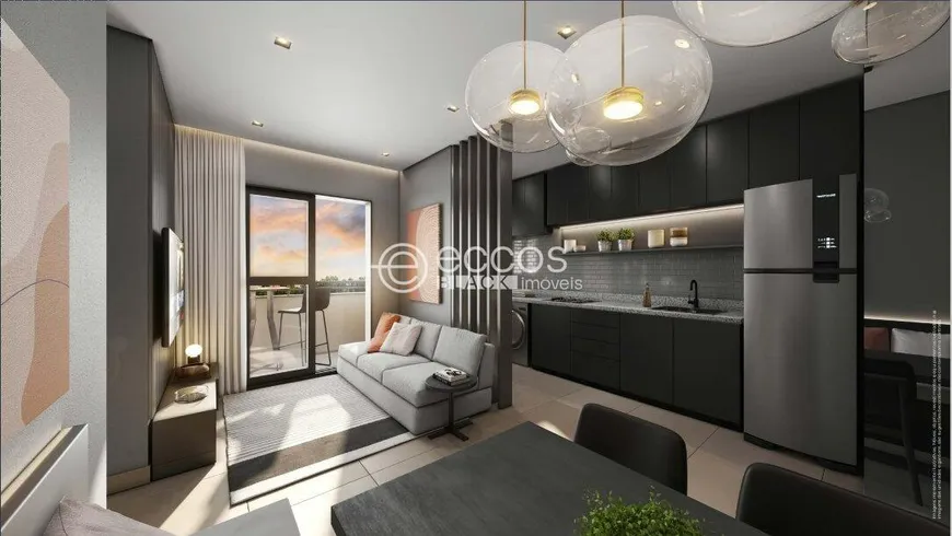 Foto 1 de Apartamento com 2 Quartos à venda, 52m² em Shopping Park, Uberlândia