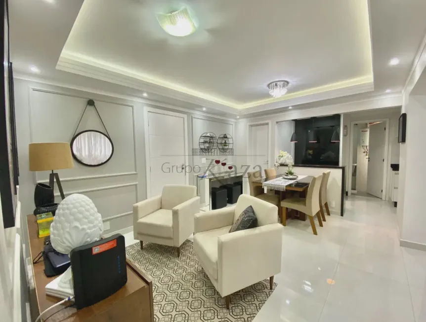 Foto 1 de Apartamento com 3 Quartos à venda, 90m² em Condomínio Royal Park, São José dos Campos