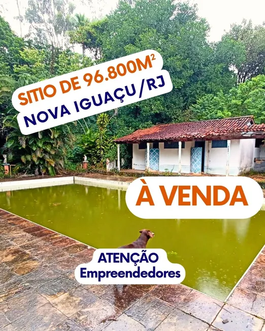 Foto 1 de Lote/Terreno com 1 Quarto à venda, 96800m² em Valverde, Nova Iguaçu