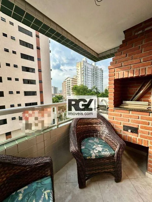 Foto 1 de Apartamento com 3 Quartos à venda, 77m² em Aparecida, Santos