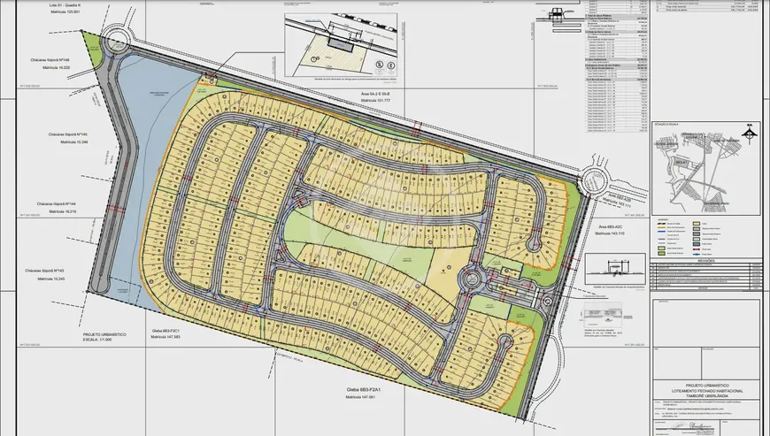 Foto 1 de Lote/Terreno à venda, 587m² em Morada da Colina, Uberlândia