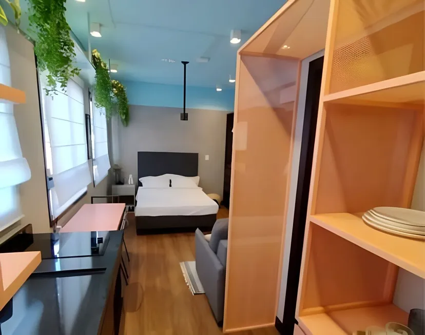 Foto 1 de Flat com 1 Quarto à venda, 24m² em Vila Madalena, São Paulo