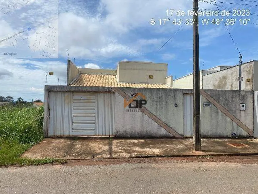 Foto 1 de Casa com 3 Quartos à venda, 118m² em Setor Bela Vista, Caldas Novas