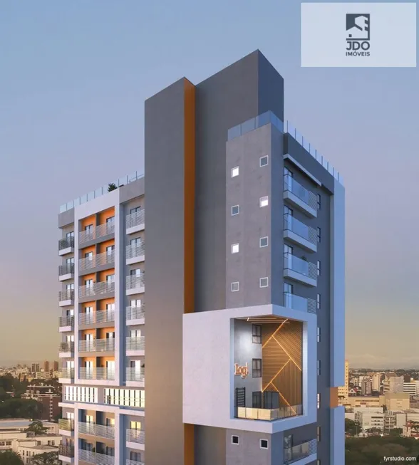 Foto 1 de Apartamento com 1 Quarto à venda, 26m² em Centro, Curitiba