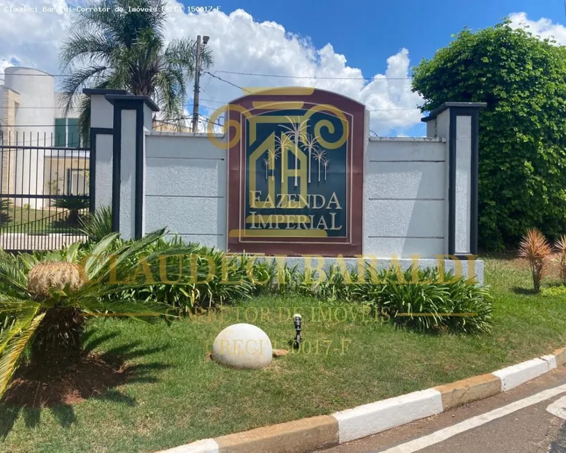 Foto 1 de Lote/Terreno à venda, 1538m² em Parque Reserva Fazenda Imperial, Sorocaba