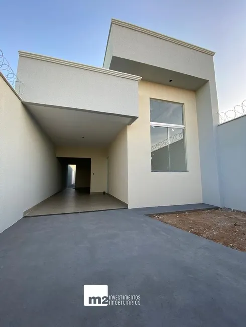 Foto 1 de Casa com 3 Quartos à venda, 110m² em Jardim Monte Cristo, Aparecida de Goiânia