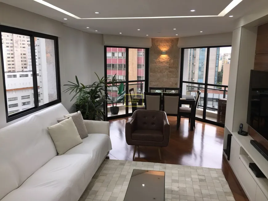 Foto 1 de Apartamento com 3 Quartos à venda, 130m² em Higienópolis, São Paulo