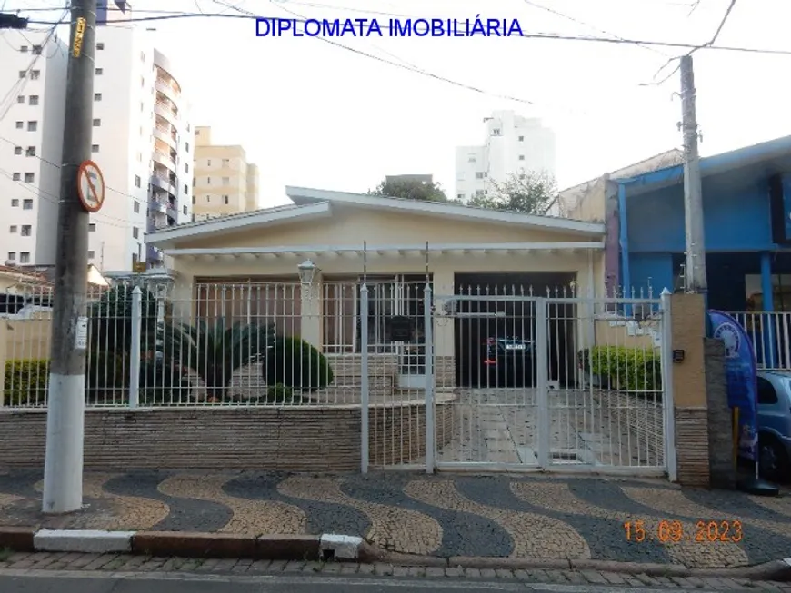 Foto 1 de Casa com 3 Quartos à venda, 207m² em Centro, Campinas