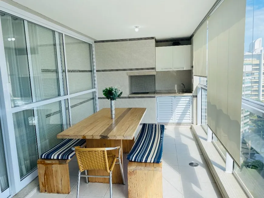 Foto 1 de Apartamento com 3 Quartos para alugar, 127m² em Riviera de São Lourenço, Bertioga