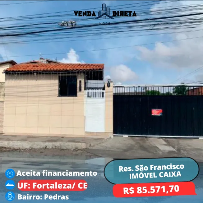 Foto 1 de Apartamento com 2 Quartos à venda, 41m² em Pedras, Fortaleza