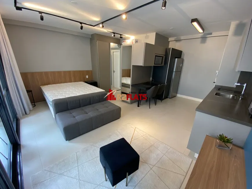 Foto 1 de Flat com 1 Quarto para alugar, 40m² em Itaim Bibi, São Paulo