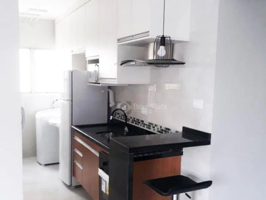 Foto 1 de Flat com 1 Quarto para alugar, 45m² em Moema, São Paulo