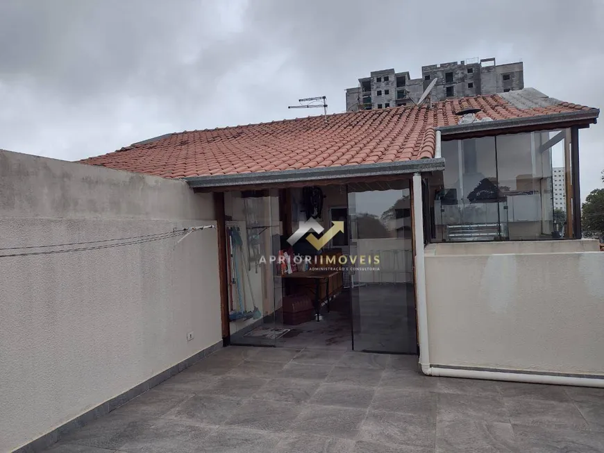 Foto 1 de Cobertura com 2 Quartos à venda, 90m² em Jardim Santo Antonio, Santo André