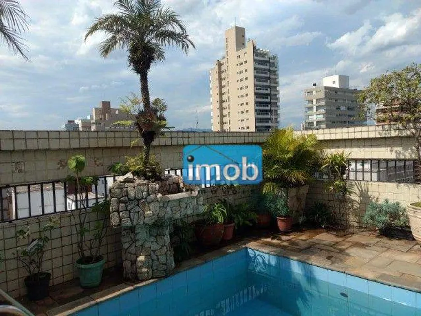 Foto 1 de Cobertura com 3 Quartos à venda, 300m² em Pompeia, Santos