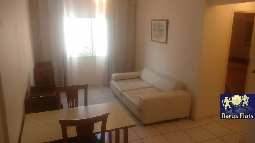 Foto 1 de Flat com 1 Quarto para alugar, 40m² em Jardins, São Paulo