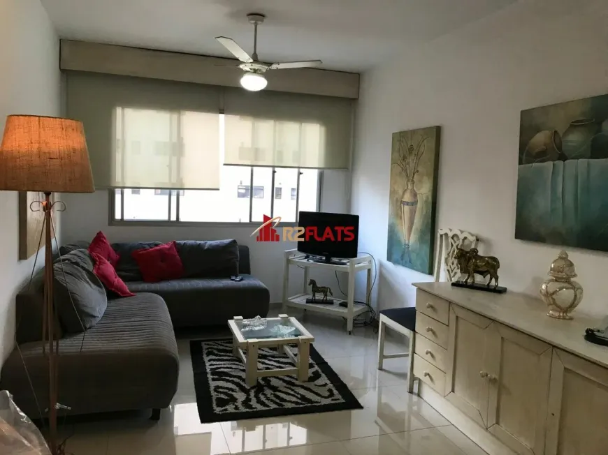 Foto 1 de Flat com 1 Quarto à venda, 46m² em Moema, São Paulo