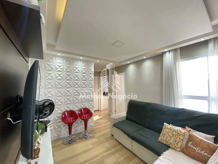 Foto 1 de Apartamento com 2 Quartos à venda, 44m² em Loteamento Parque das Aguas, Campinas